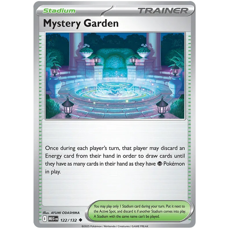 Pokemon TCG - Mystery Garden - Uncommon - 122/132 - MEG