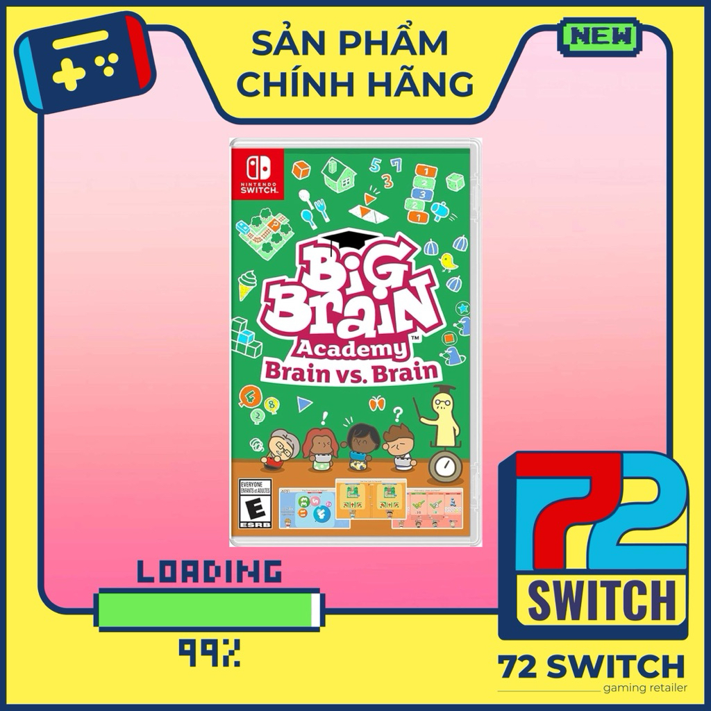 Băng Game Big Brain Academy: Brain vs. Brain Nintendo Switch