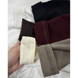MARKI/ ÁO GIỮ NHIỆT LÓT LÔNG MỊN CỔ 3P BASIC A369