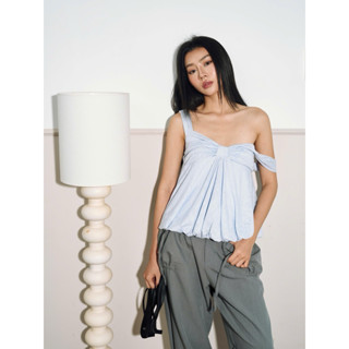  Áo ERRORIST babydoll xanh dương tùng bí 