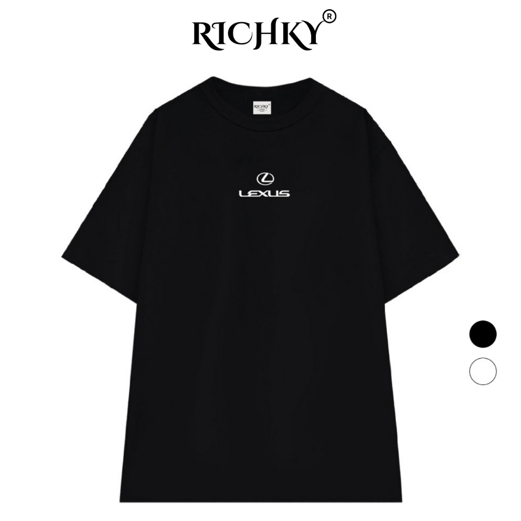 Áo Thun Richky Premium Tee Logo Mid Lexus Luxury Car