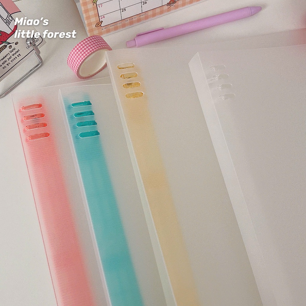 Binder / bìa còng B5 8-9 còng tone macaron - Miao's Little Forest