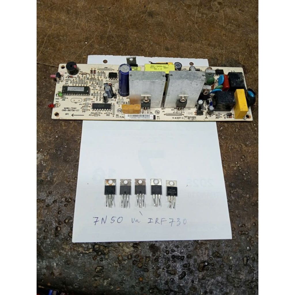 com bo 5 con fes 7n50 tháo ups T 500 .. hàng cũ tháo máy nguyên zin..