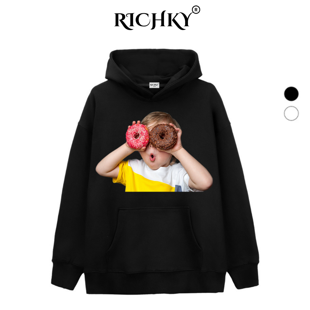 Áo Hoodie Richky Luxury Premium Nỉ Acme De La Vie Adlvv Baby Face Donut