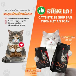 Hạt cho mèo Cateye, Hạt cho mèo mọi lứa tuổi