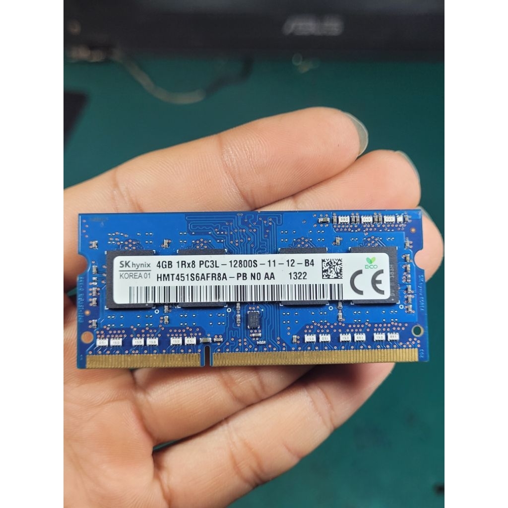 Ram laptop PC3L 4GB