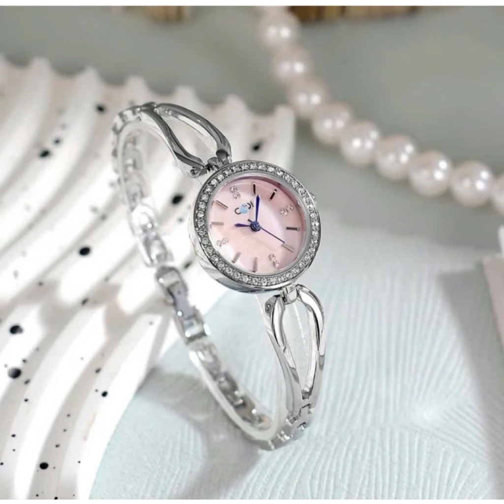 Đồng Hồ Nữ GEDI Chính Hãng Dây Thép Mặt Tròn Size Bé Phù Hợp Cổ Tay Nhỏ Chống Nước mã 8841.