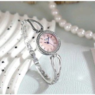 Đồng Hồ Nữ GEDI Chính Hãng Dây Thép Mặt Tròn Size Bé Phù Hợp Cổ Tay Nhỏ Chống Nước mã 8841.