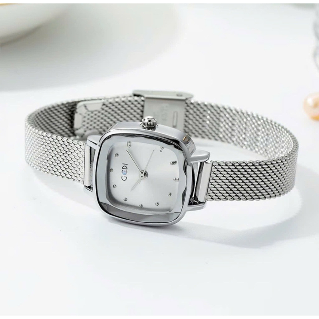 Đồng hồ GEDI sang trọng thời trang cho nữ dây kim loai MÃ 13022.Chống Nước Bảo hành 6T