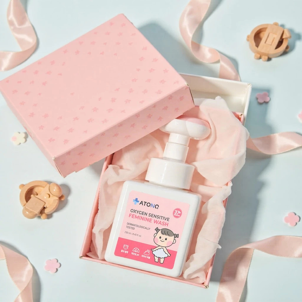 ATONO2 Dung Dịch Vệ Sinh Vùng Kín Hàng Ngày Cho Bé GÁI GOODKIDS ATONO2 Dạng Bọt (Bé Từ 37 tháng)