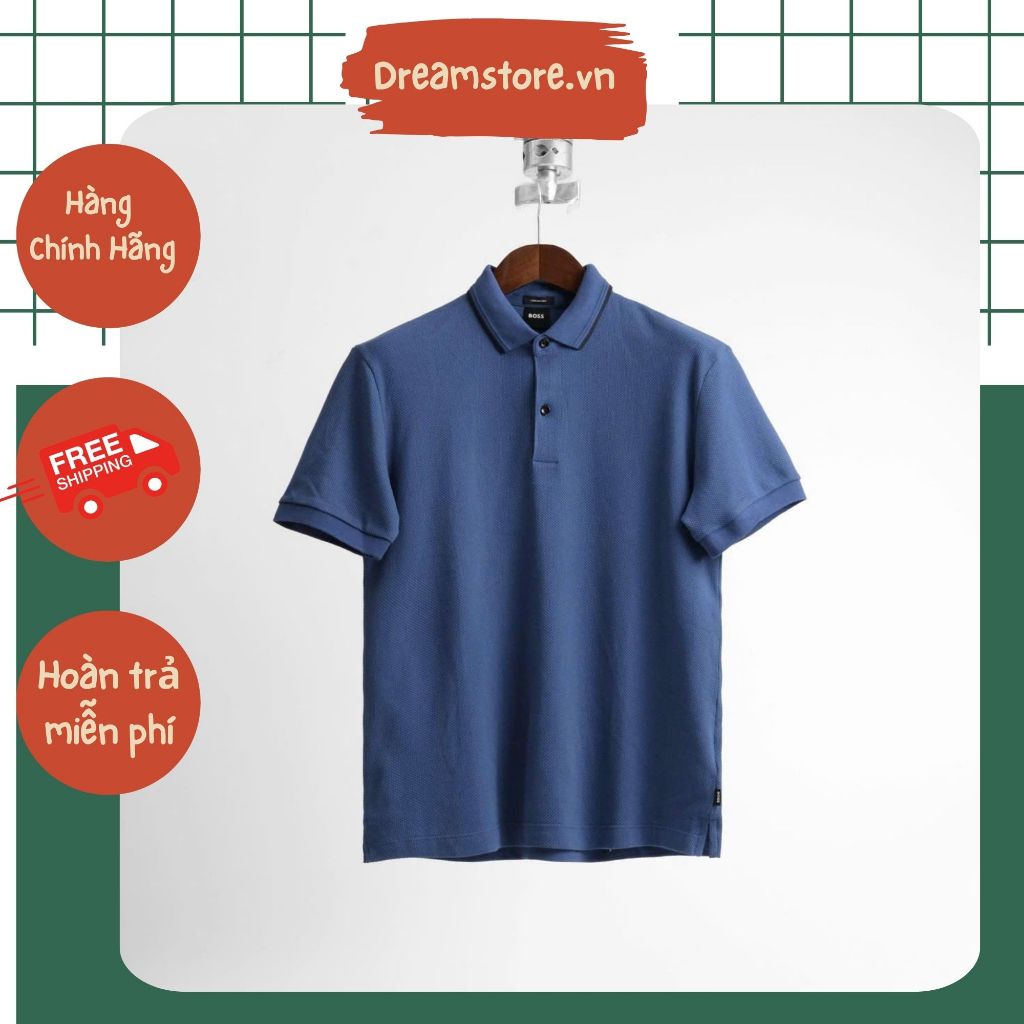 POLO BOSS Xanh Dương Hàng Chính Hãng | Dream Store