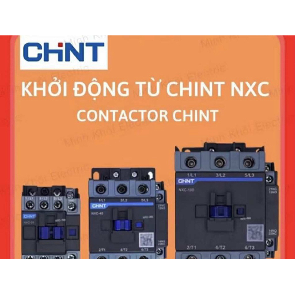 Khởi Động Từ - Contactor Chint NXC 12/16/22/25/32/38/100A