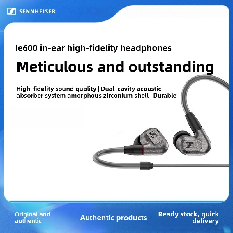 Tai nghe HIFI trong tai của SENNHEISER_ Sennheiser IE600 high Fidelity cũng bền