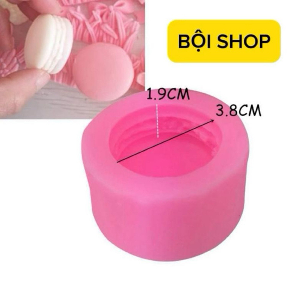 BỘI SHOP KHUÔN SILICON 4D MACARON LÀM BÁNH, SOCOLA, RAU CÂU, MUFFIN, PUDDING, KHÚC BẠCH