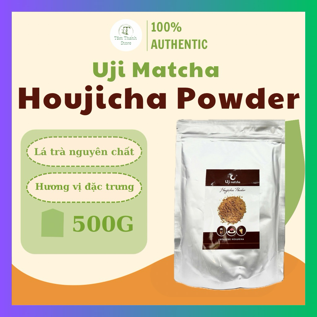 Bột Houjicha Powder Uji CN Nhật Bản Túi 500G