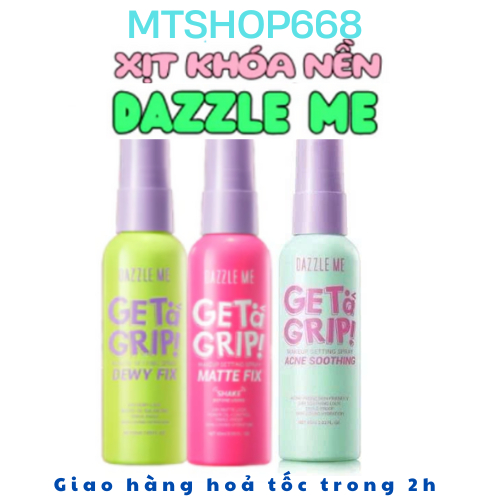 Xịt Khóa Make Up Xịt Khóa Nền Setting Spray DAZZLE ME 60ml