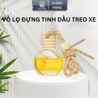  Vỏ Lọ Đựng Tinh Dầu Treo Xe Ô Tô Phòng Ngủ Khuếch Tán Mùi Hương Làm Thơm Khử Mùi Nhiều Mẫu - Oils Calming 