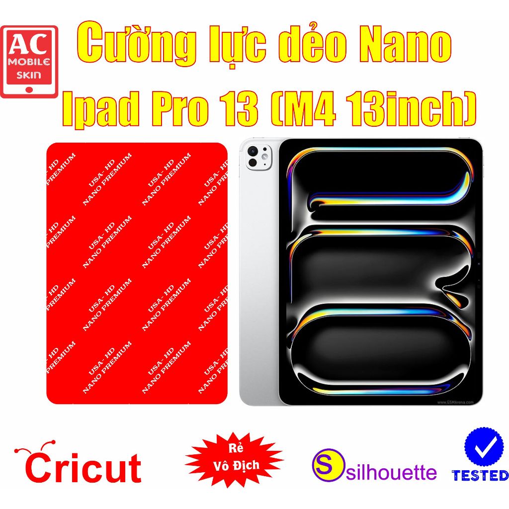 Cường lực dẻo bảo vệ màn hình Ipad Pro 13 (Ipad Pro M4 13inch)