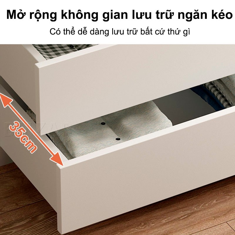 BMZAR Tủ Ngăn Kéo Tủ Lưu Trữ Tiêu Chuẩn ENF 3/4/5/6 Ngăn Kéo Cho Phòng Khách Ngủ Tiết Kiệm Diện Tích | BigBuy360 - bigbuy360.vn