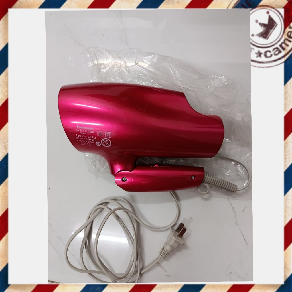 Hàng chính hãng 💯 Máy sấy Panasonic EH-NA98C đã qua sử dụng new 88% Điện 220V