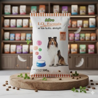 Thức Ăn Cho Chó Trưởng Thành APRO IQ Formula túi 500g - Thức Ăn Hạt Cho Chó  - KPETMART - Cám Chó - Thức Ăn Cho Chó