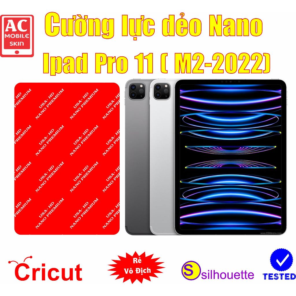 Cường lực dẻo bảo vệ màn hình Ipad Pro 11 ( Ipad Pro M2-2022)