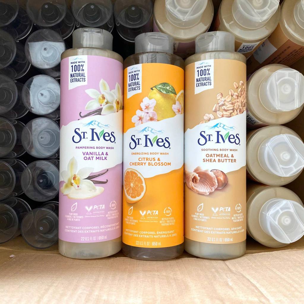 Sữa Tắm St.Ives Fresh Skin Apricot Exfoliating Body Wash