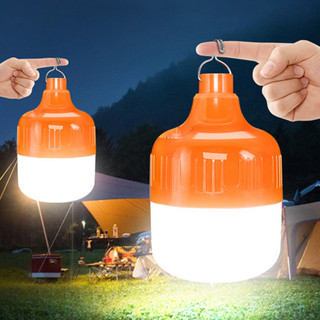  Bóng Đèn LED Tích Điện Công Suất 200W Chống Nước Có Móc Treo Tiện Lợi - PTLUXURY 