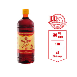 Nước Mắm Khải Hoàn Phú Quốc (40 độ đạm, 43 độ đạm, 30 độ đạm, 20 độ đạm).