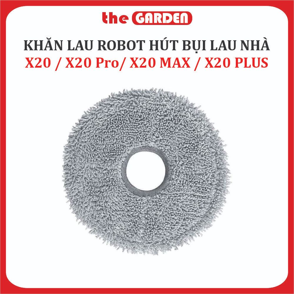 Khăn lau, Giẻ lau Robot hút bụi lau nhà Mi Dreame X20/ X20 Pro/ X20 Max/ X20 Plus/ X20+ :
