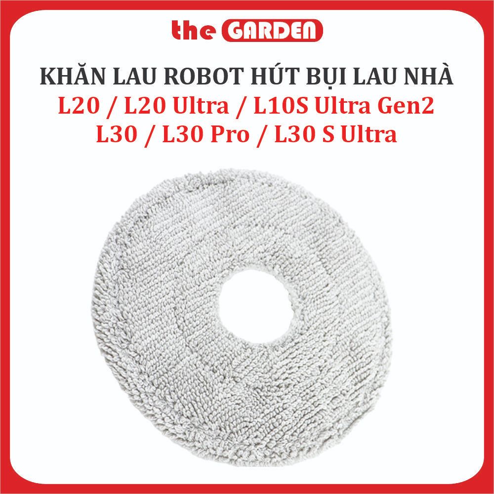 Khăn lau, Giẻ lau Robot hút bụi lau nhà Mi Dreame L20/ L20 Ultra, L30/ L30 Pro, L10 S Ultra Gen2 :