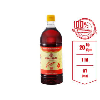Nước Mắm Khải Hoàn Phú Quốc (40 độ đạm, 43 độ đạm, 30 độ đạm, 20 độ đạm).