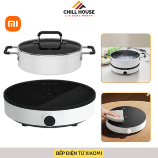  Bếp Điện Từ Xiaomi DCL002CM Youth Version 2 - Bếp Xiaomi Youth Lite  Công Suất 2100W  Kính Chống Nổ Tiết kiệm điện 