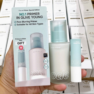 [CHÍNH HÃNG 100%] SET KEM LÓT CODE XANH KIỀM DẦU GLOKOLOR + LÓT DẠNG THỎI MINI