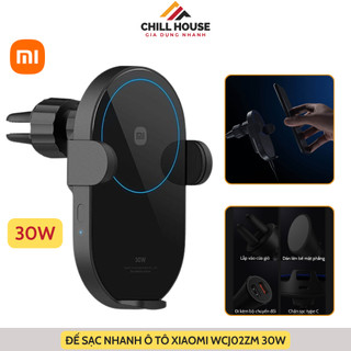  Đế Sạc Nhanh Ô tô Xiaomi 30w WCJ02ZM - Đế Sạc Nhanh Không Dây Cho Các Dòng Điện Thoại Bảo Hành 12 Tháng 
