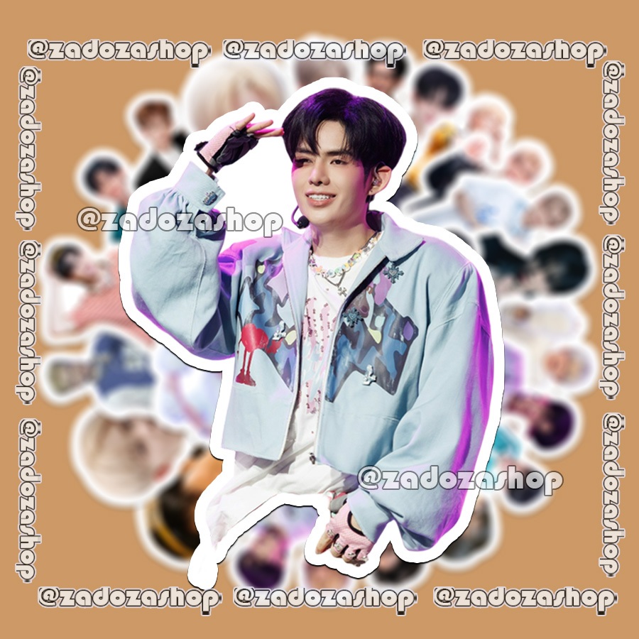 Sticker Dillan Hoàng Phan Dì Lan ver1 Anh Trai Say Hi hình dán trang trí sổ, note, mũ bảo hiểm, ván 