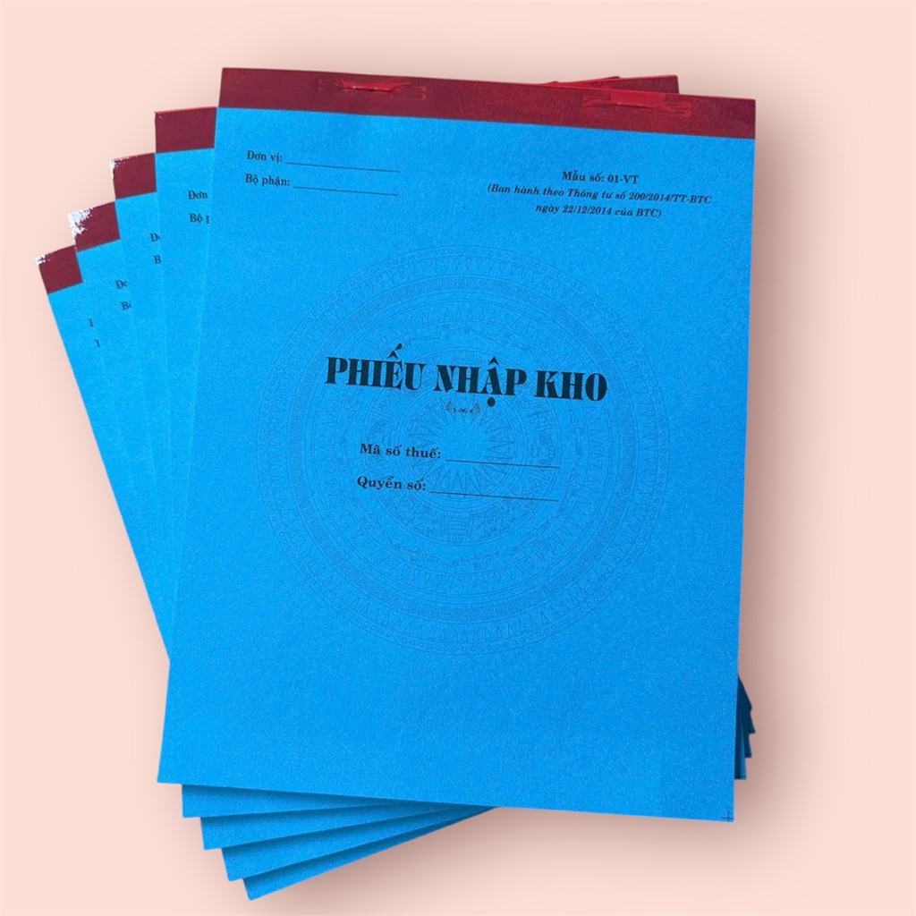 Phiếu nhập - 1 liên - A4 - 50 tờ