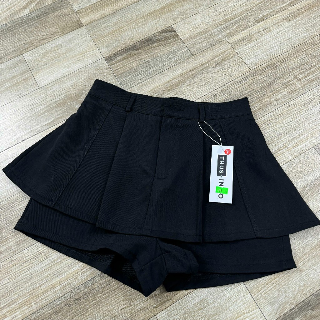 Váy Ngắn 2 Lớp Khoá Trước Xếp Ly Mẫu Mới Trẻ Trung Siêu Đẹp TD868 | BigBuy360 - bigbuy360.vn