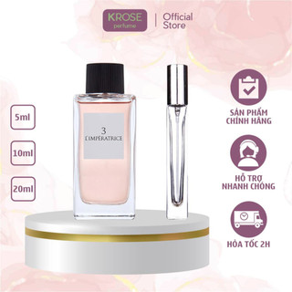 [Mẫu thử chính hãng ] Nước hoa Nữ L’Imperatrice 3 Dễ thương, Nữ tính, Tươi mới