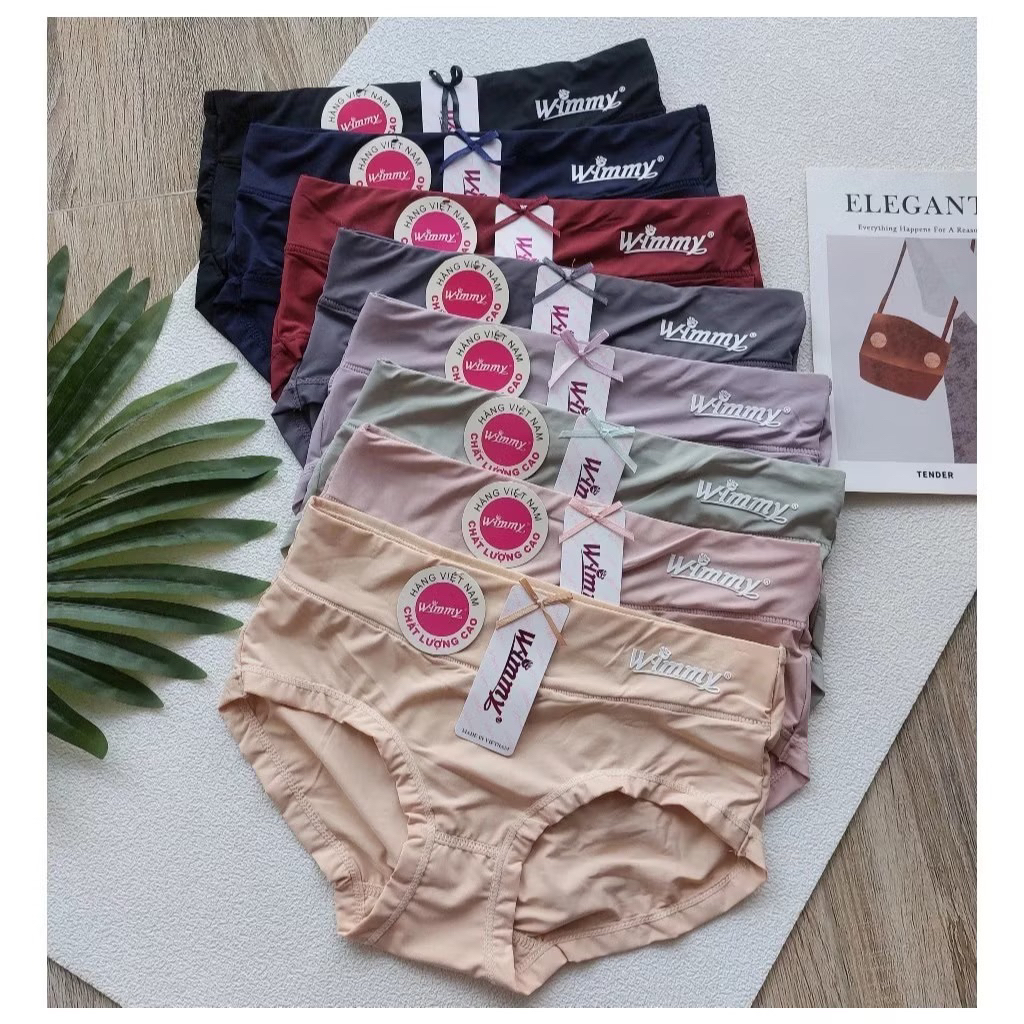 Combo 5 quần lót thun lạnh lưng cao Wimmy 8725