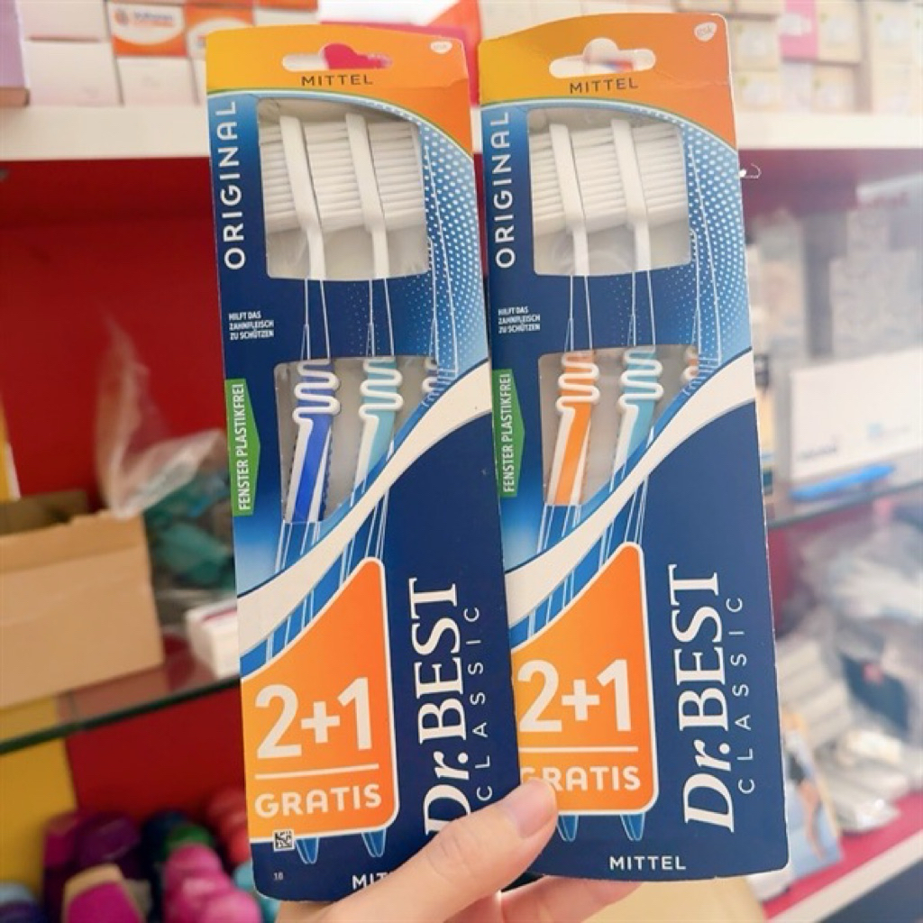 Bàn chải Dr. Best sét 3 cái
