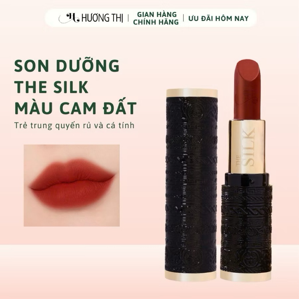 Son dưỡng không phai Hương Thị The Silk - Cam Đất