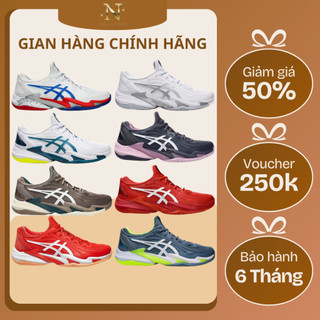   SALE Chính Hãng  Giày Sneaker Tennis Pickleball Asics Court FF 3 Novak Full Màu. Bao Check 