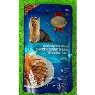 [24 gói] Pate gói SmartHeart dành cho Chó giúp bổ sung dinh dưỡng và nước - xuất xứ Thái Lan