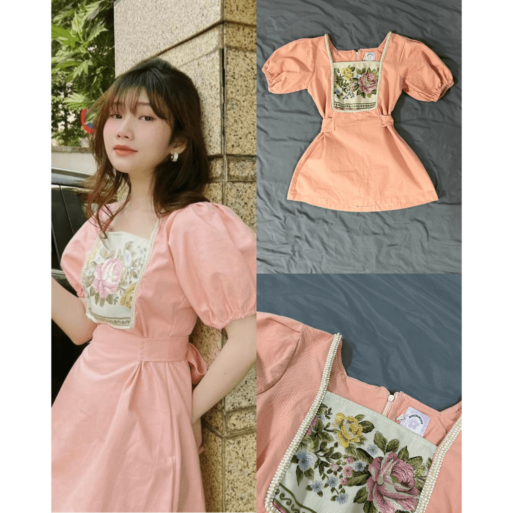 (thanh lý) Áo tiểu thư quý tộc chữ A Mania Cute