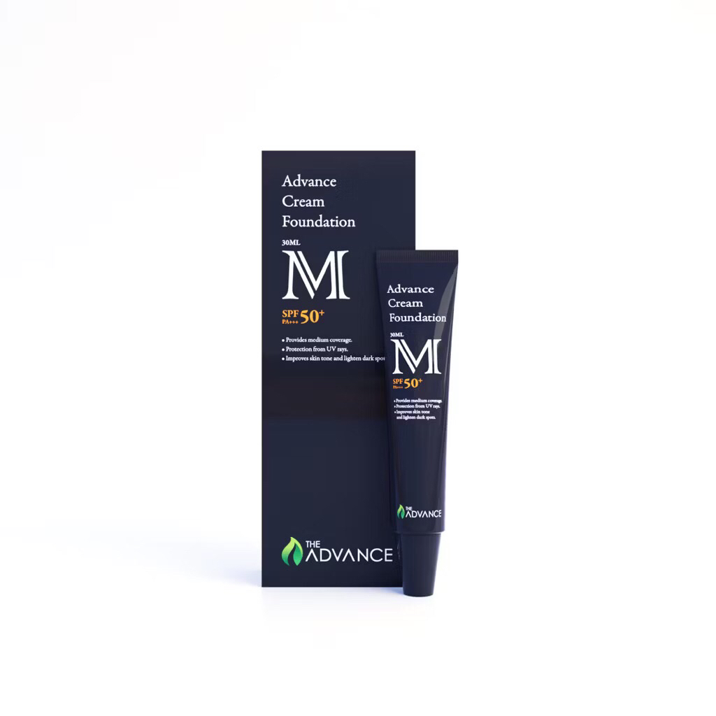 Kem nền chống nắng Cream Foundation SPF50 PA+++ The Advance mẫu mới