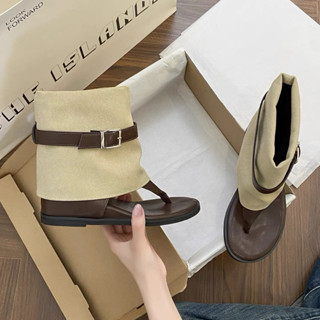  Bốt da nữ hở ngón gót cao 8cm da Xịn  giày bốt nữ xỏ ngón da mềm siêu hot 