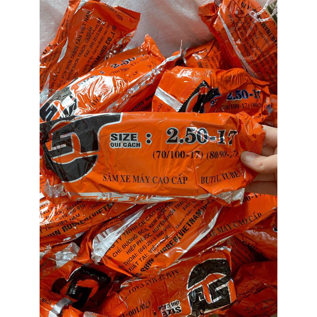 Săm Ruột 2.50-17 Chengshin chính hãng ( xài cho vỏ 2.50-17, 70/100-17, 80/90-17)