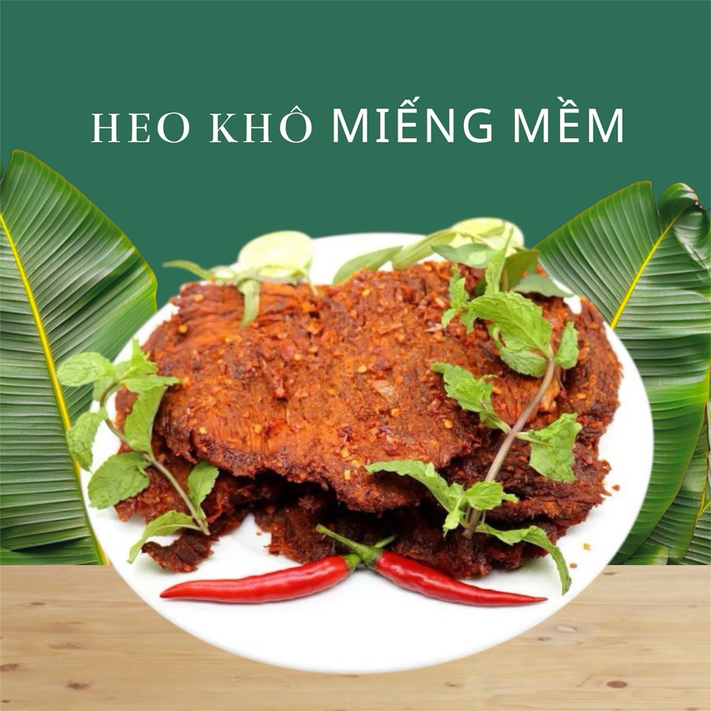 (1KG ) THỊT HEO KHÔ MIẾNG GIA VỊ BÒ KHÔ HÀNG CÔNG TY
