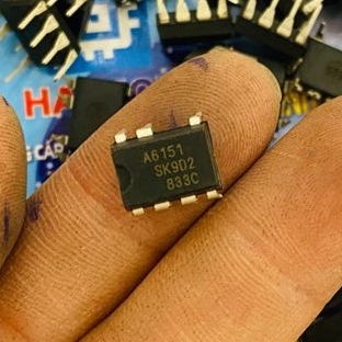 Linh Kiện IC Nguồn chính hãng STR-A6151 A6151 6151 DIP-7 Mới Chính Hãng 100%